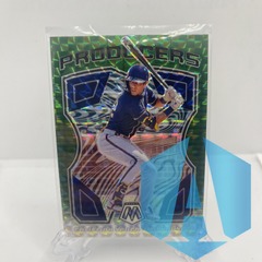 2021 Panini Mosaic Christian Yelich #P5 Green Prizm Producers Milwaukee Brewers